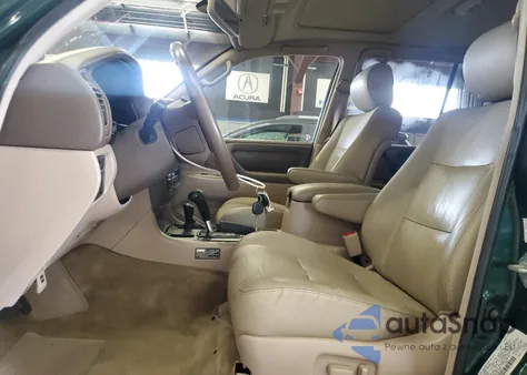 2001 Toyota Land Cruiser z USA, uszkodzony, nr VIN JTEHT05J612016717